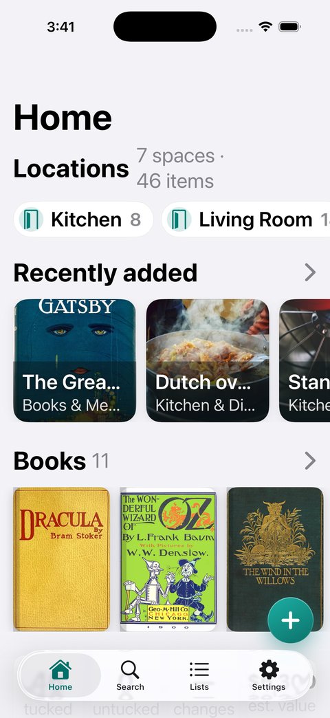 Previous build, Home at a larger size: the Locations count wraps beside the heading and tile captions truncate.