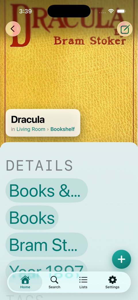 Previous build, Dracula at the largest size: chips truncate to Books &… and Bram St… and fill the screen.